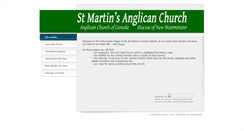 Desktop Screenshot of information.saintmartins.ca